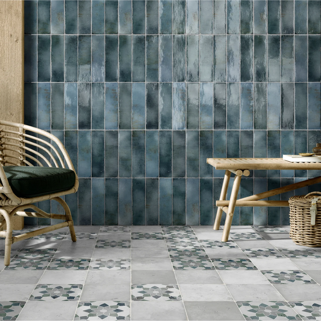 Hackney Dark Blue Gloss Subway Tile - Tilewave | Tile Supplier Sydney