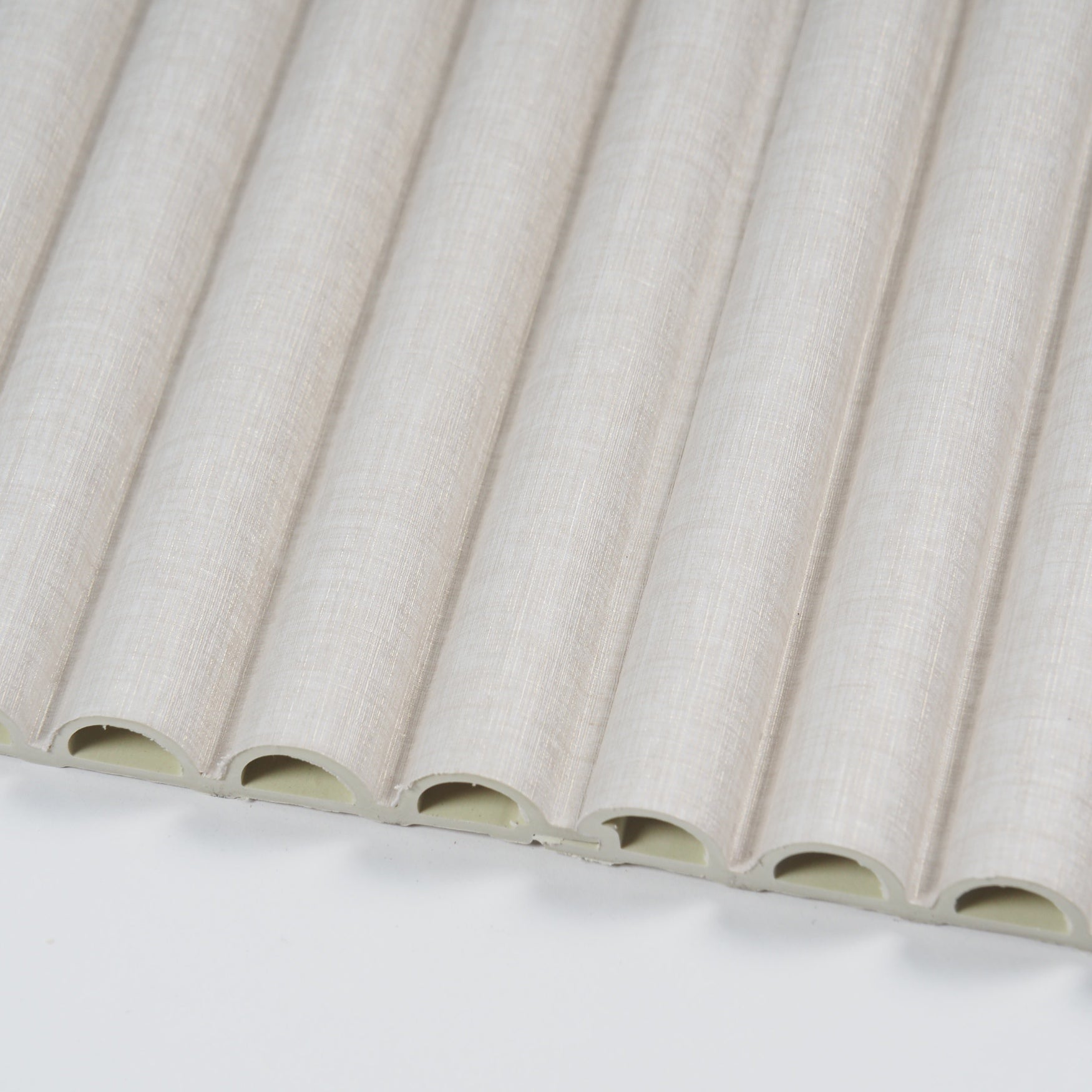 Decorative Wall Panel Half Moon Sydney - Textile Silver