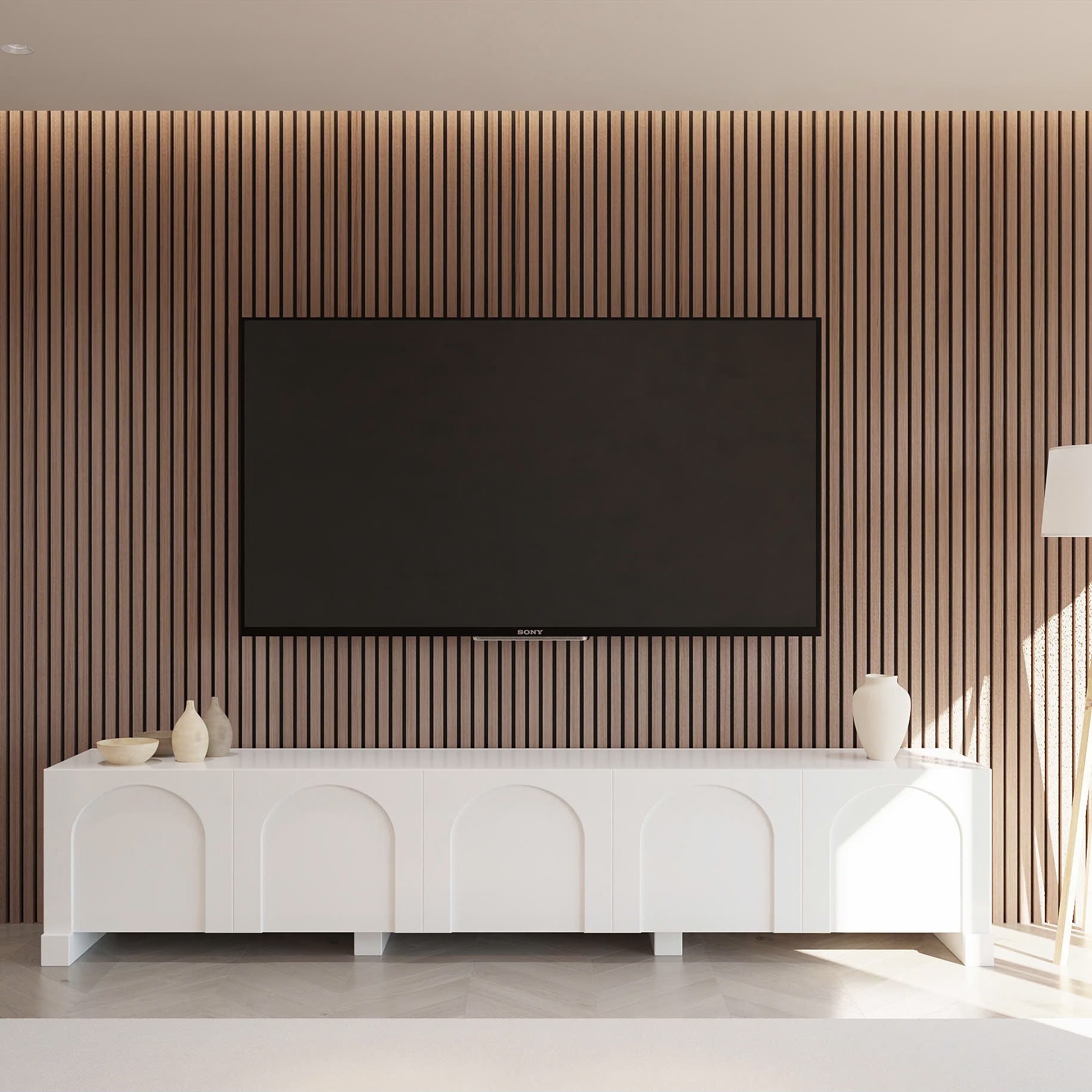 Indian Greywood | Acoustic Wall Panel - Tilewave | Tile Supplier Sydney