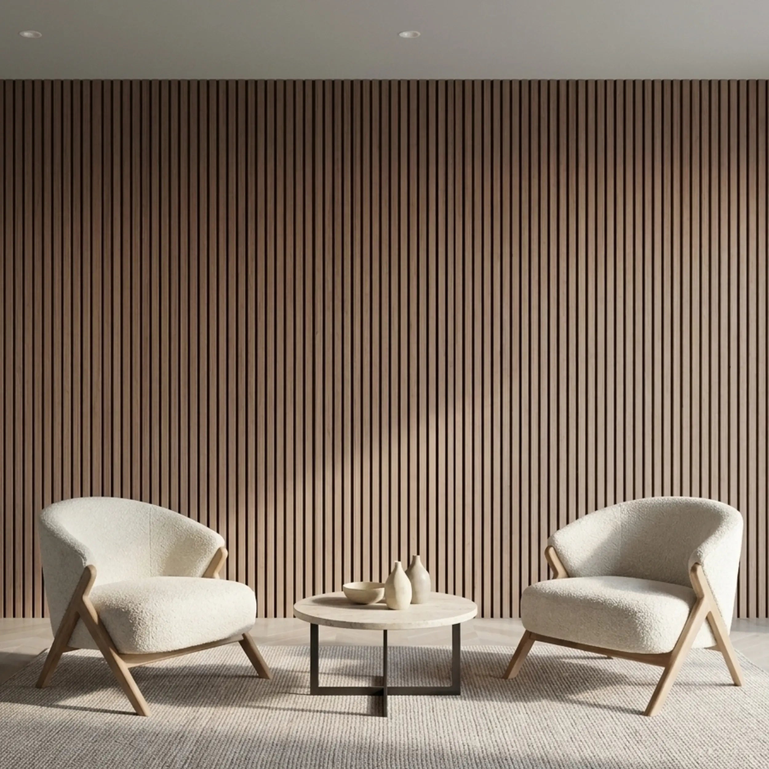 Modern Home Feature Wall Acoustic Wood Wall Panel