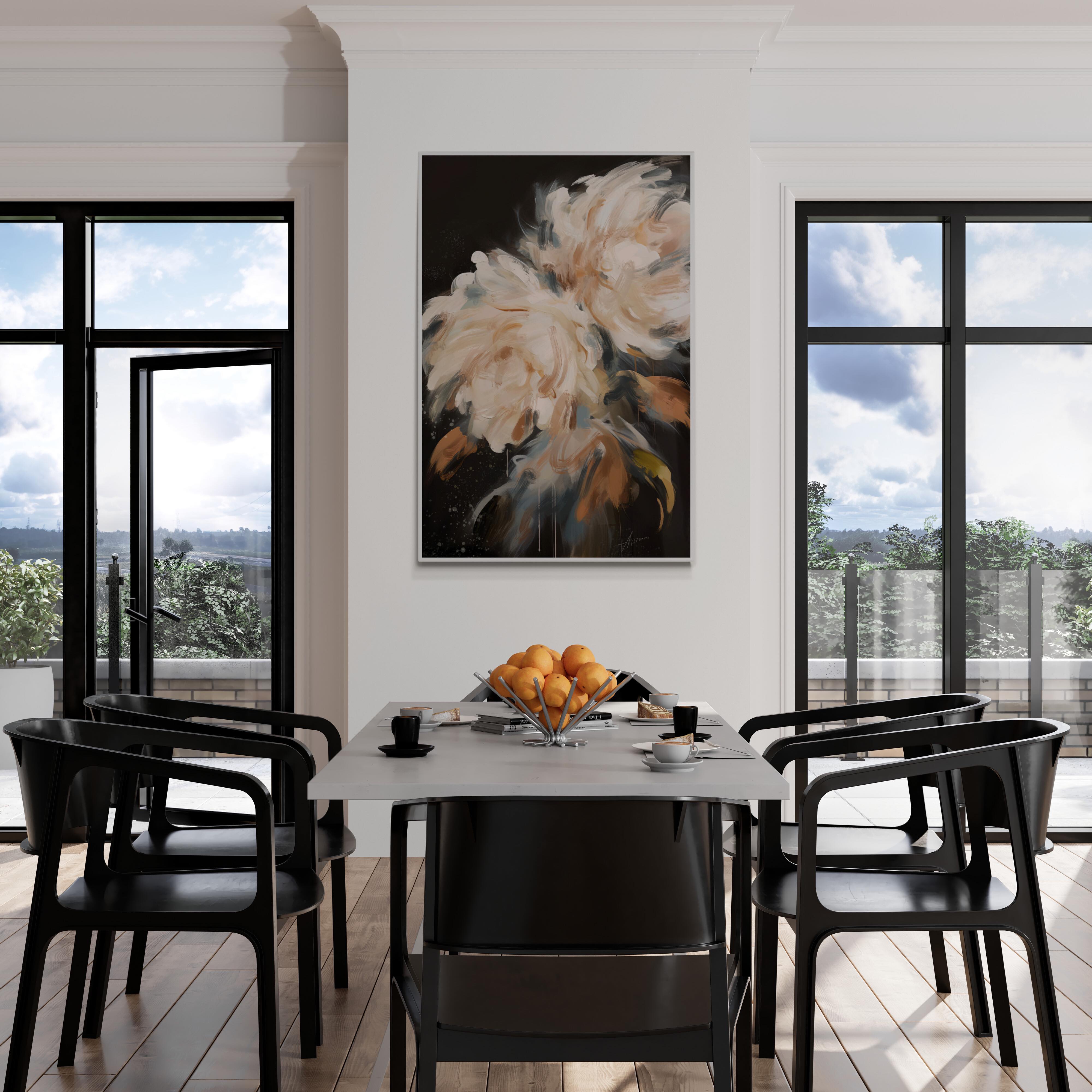 Golden Bloom Peony B - Jane Art | Tile Supplier Sydney