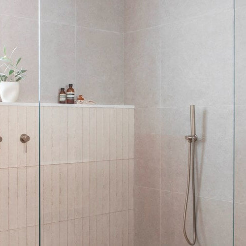 Soul Slimline Hand Shower On Hook Brushed Nickle - ADP | Tile Supplier Sydney