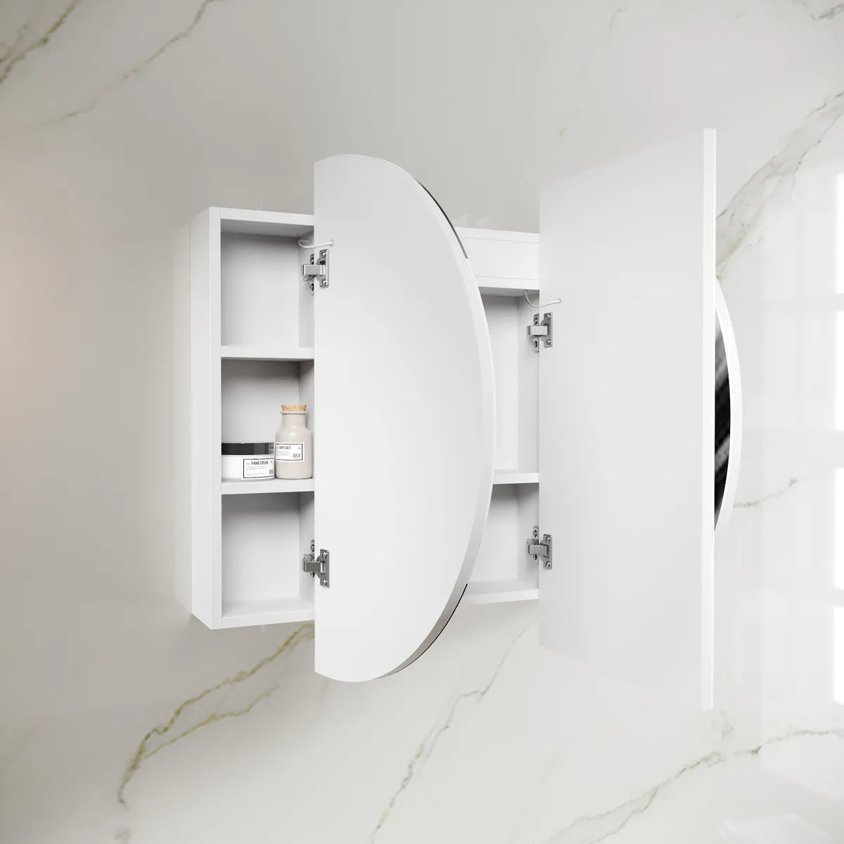 Bondi LED Shaving Cabinet | White - Otti | Tile Supplier Sydney