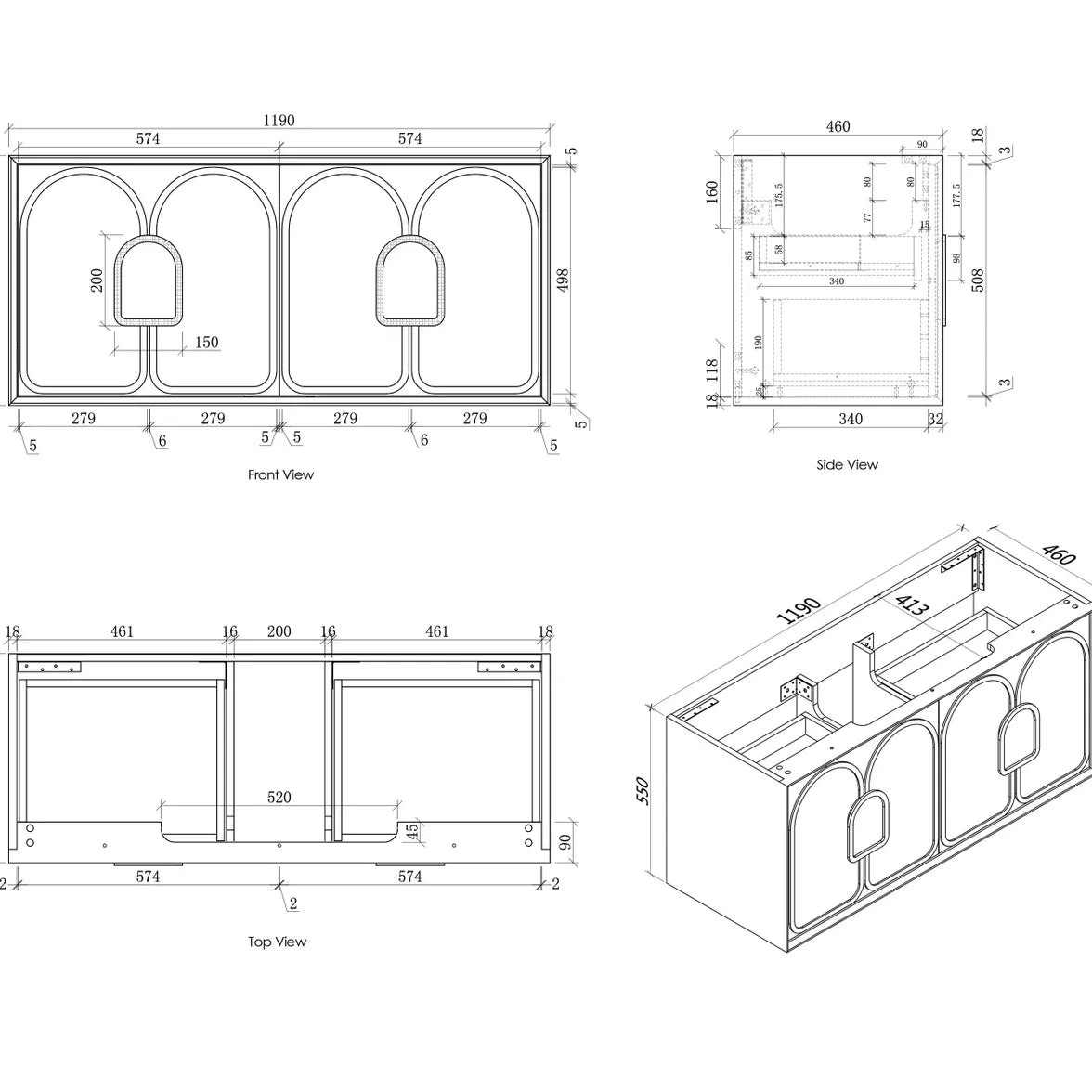 Laguna Matte White Stone Top Single Basin Vanity - Otti | Tile Supplier Sydney