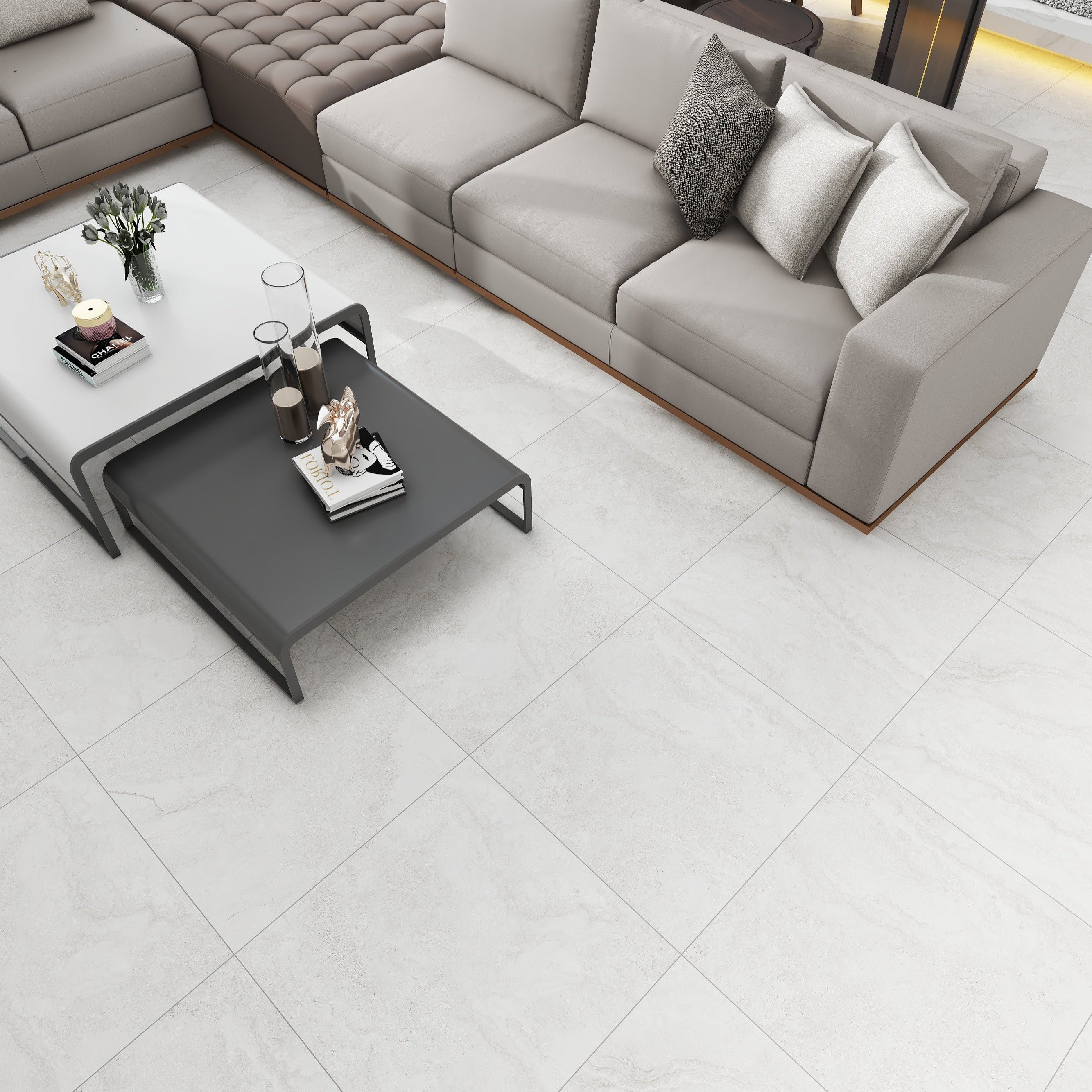 Classico Travertine White Matt Bathroom and Floor Tiles Sydney - Tilewave | Tile Supplier Sydney