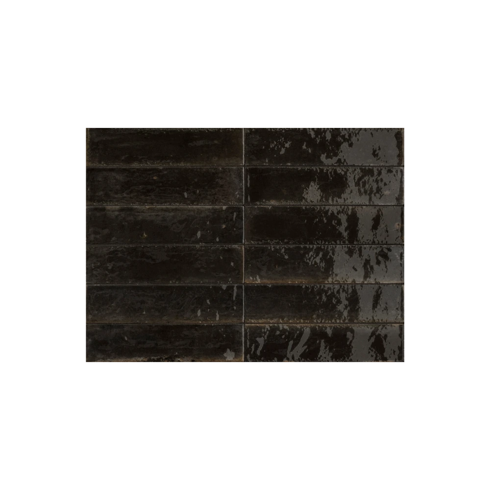 Lume Black Gloss Subway Tile - Tilewave | Tile Supplier Sydney