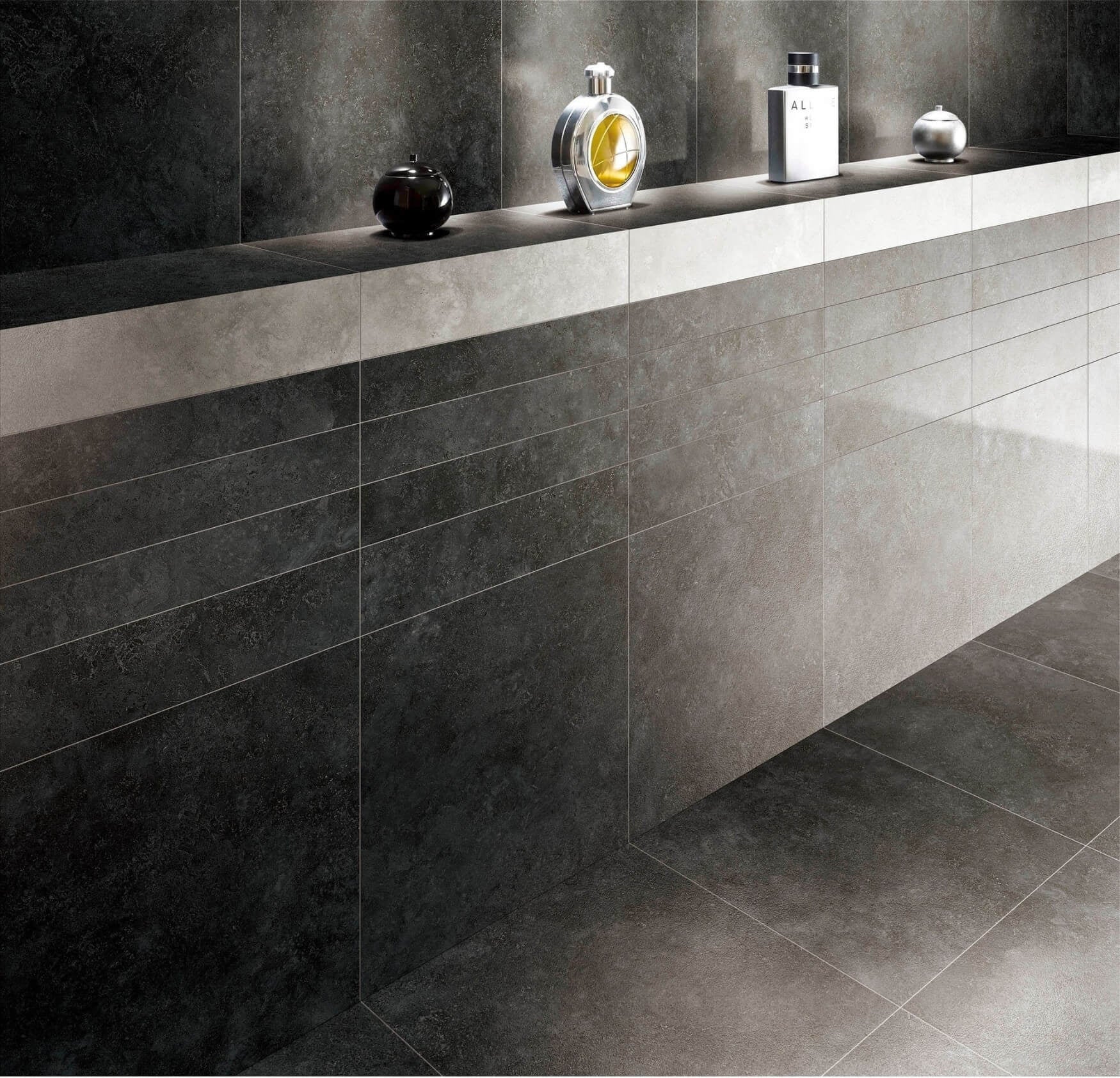 Lunara Charcoal In/Ext Tile - Tilewave | Tile Supplier Sydney