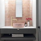Manacor Blush Pink Gloss Subway Tile - Tilewave | Tile Supplier Sydney