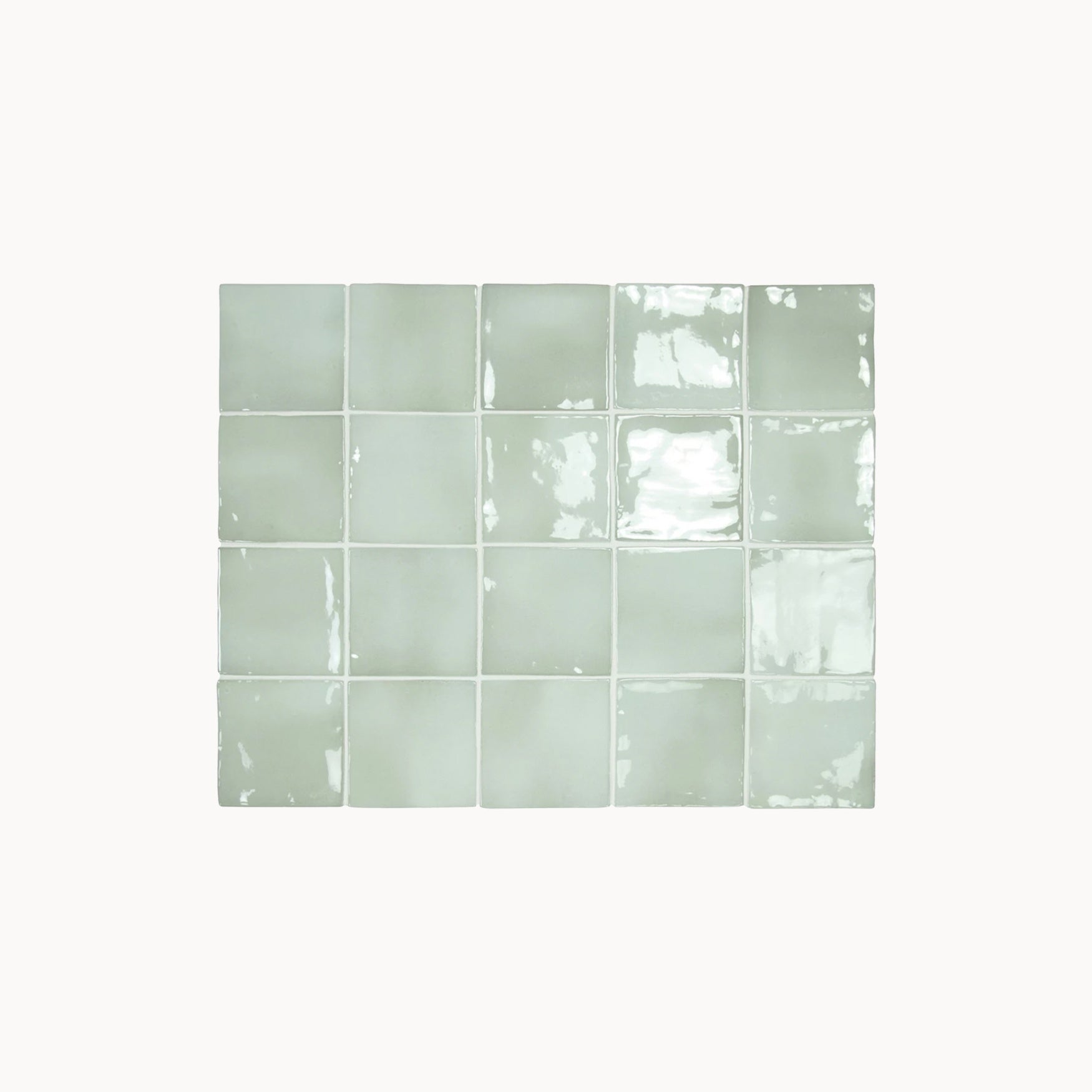 Manacor Mint Gloss Square Tile - Tilewave | Tile Supplier Sydney