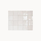 Manacor White Gloss Square Tile - Tilewave | Tile Supplier Sydney