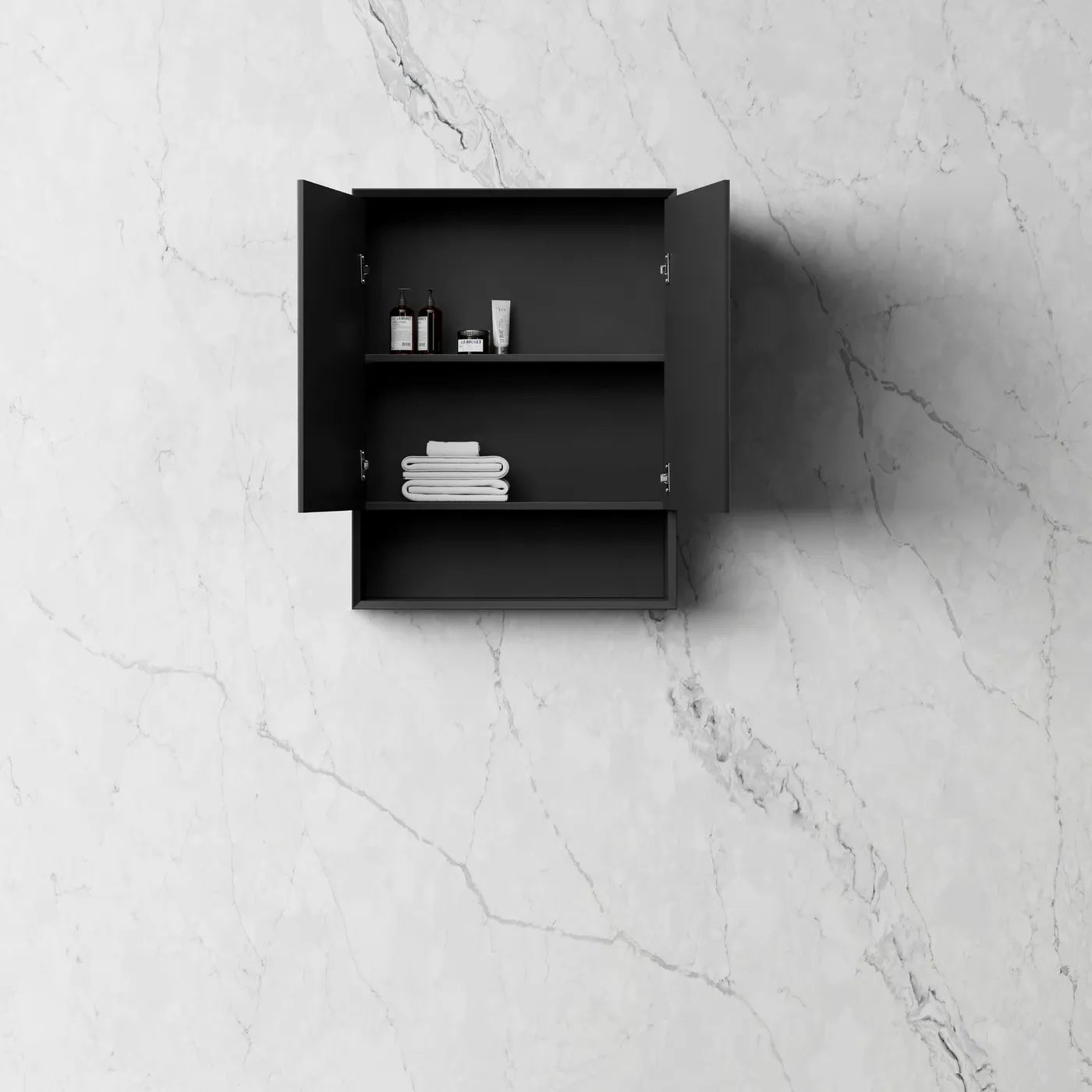 Marlo Shaving Cabinet | Matte Black - Otti | Tile Supplier Sydney