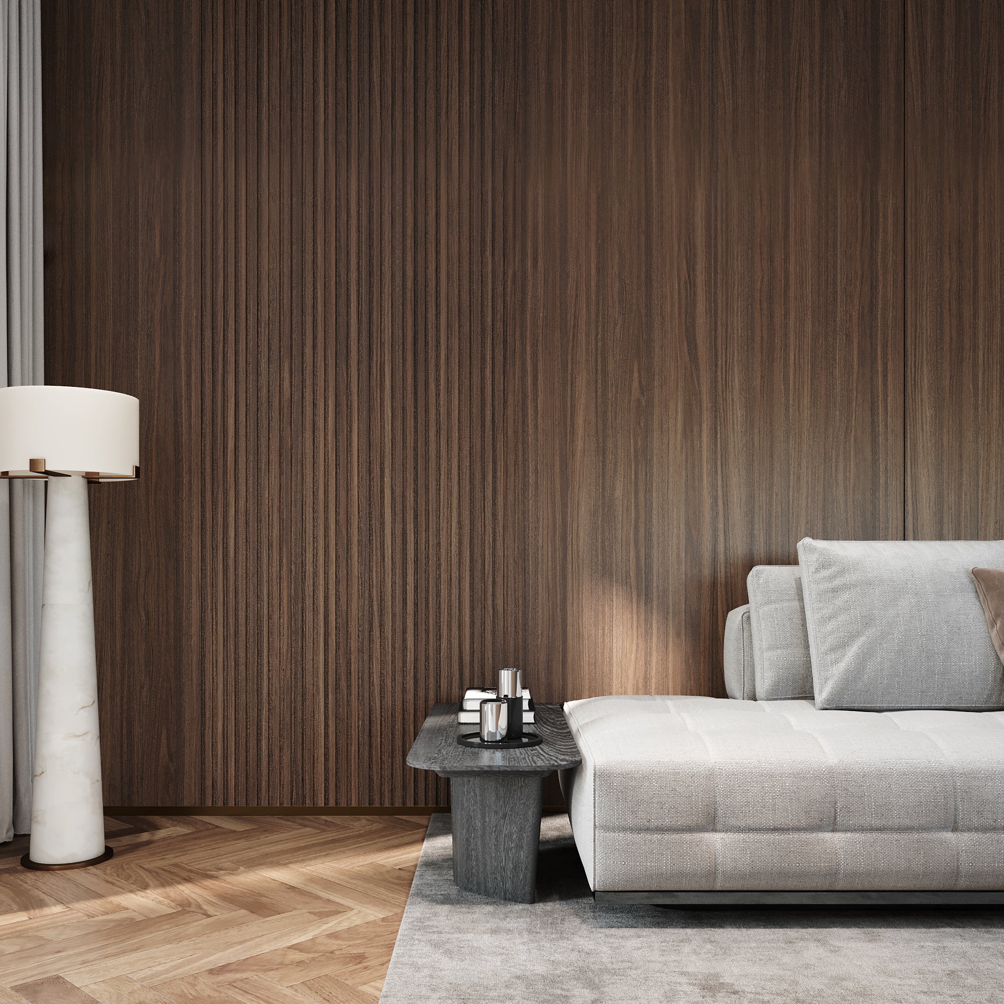 Mocha Oak | Batten Wall Panel - Tilewave | Tile Supplier Sydney