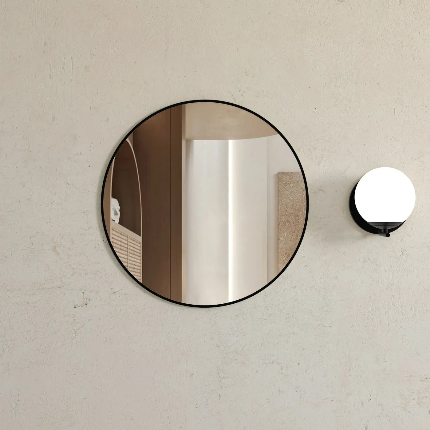 London Framed Mirror | Black - Otti | Tile Supplier Sydney