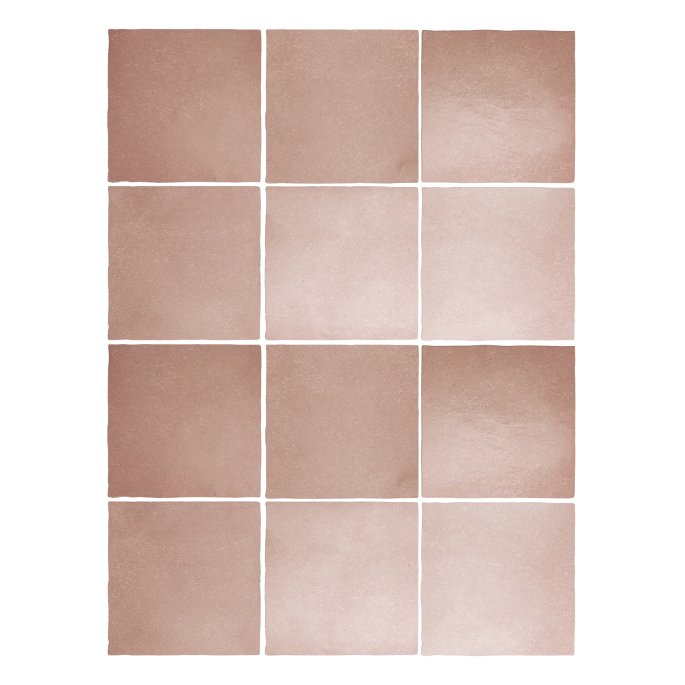Magma Coral Pink Matt Square Tile - Tilewave | Tile Supplier Sydney