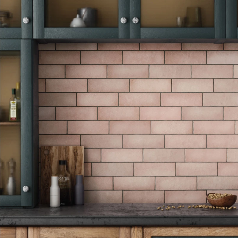 Magma Coral Pink Matt Subway Tile - Tilewave | Tile Supplier Sydney