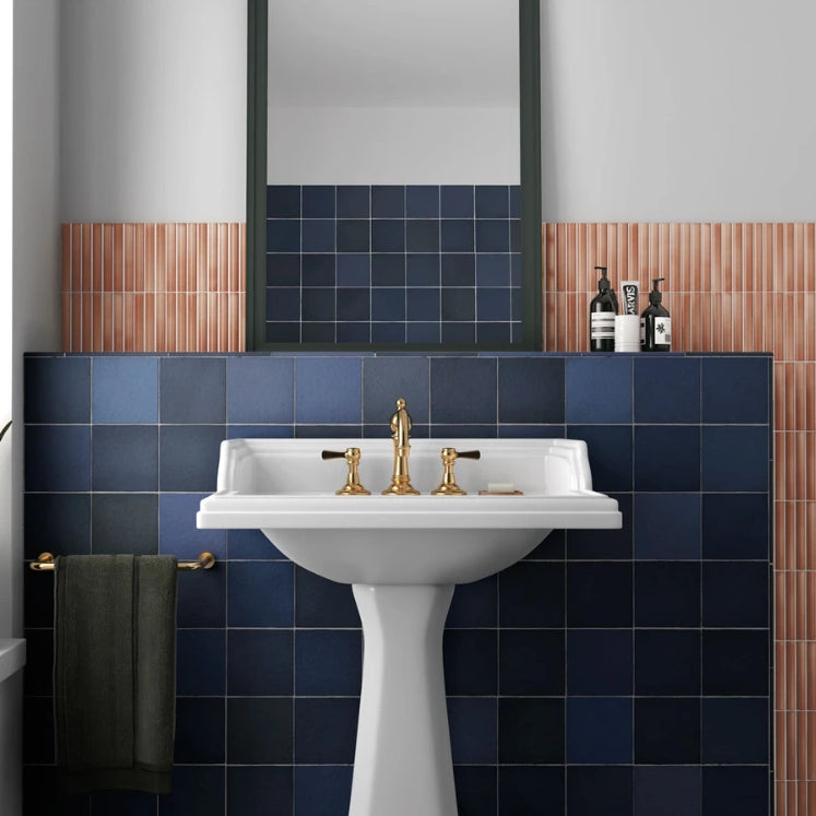 Magma Sea Blue Matt Square Tile - Tilewave | Tile Supplier Sydney