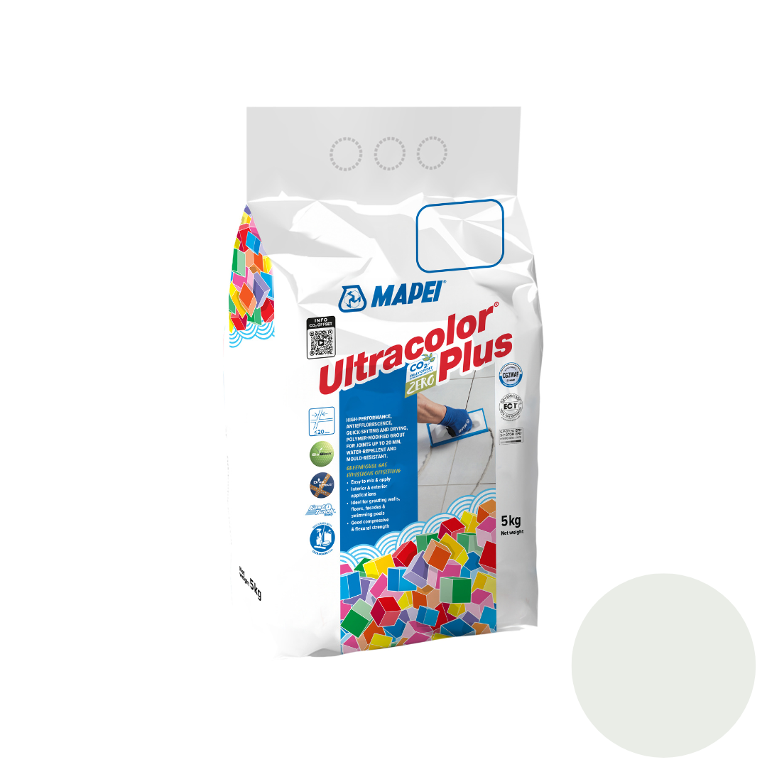 Mapei Grout Ultra Color Plus Alu 5kg | Moon White (103) - Mapei | Tile Supplier Sydney