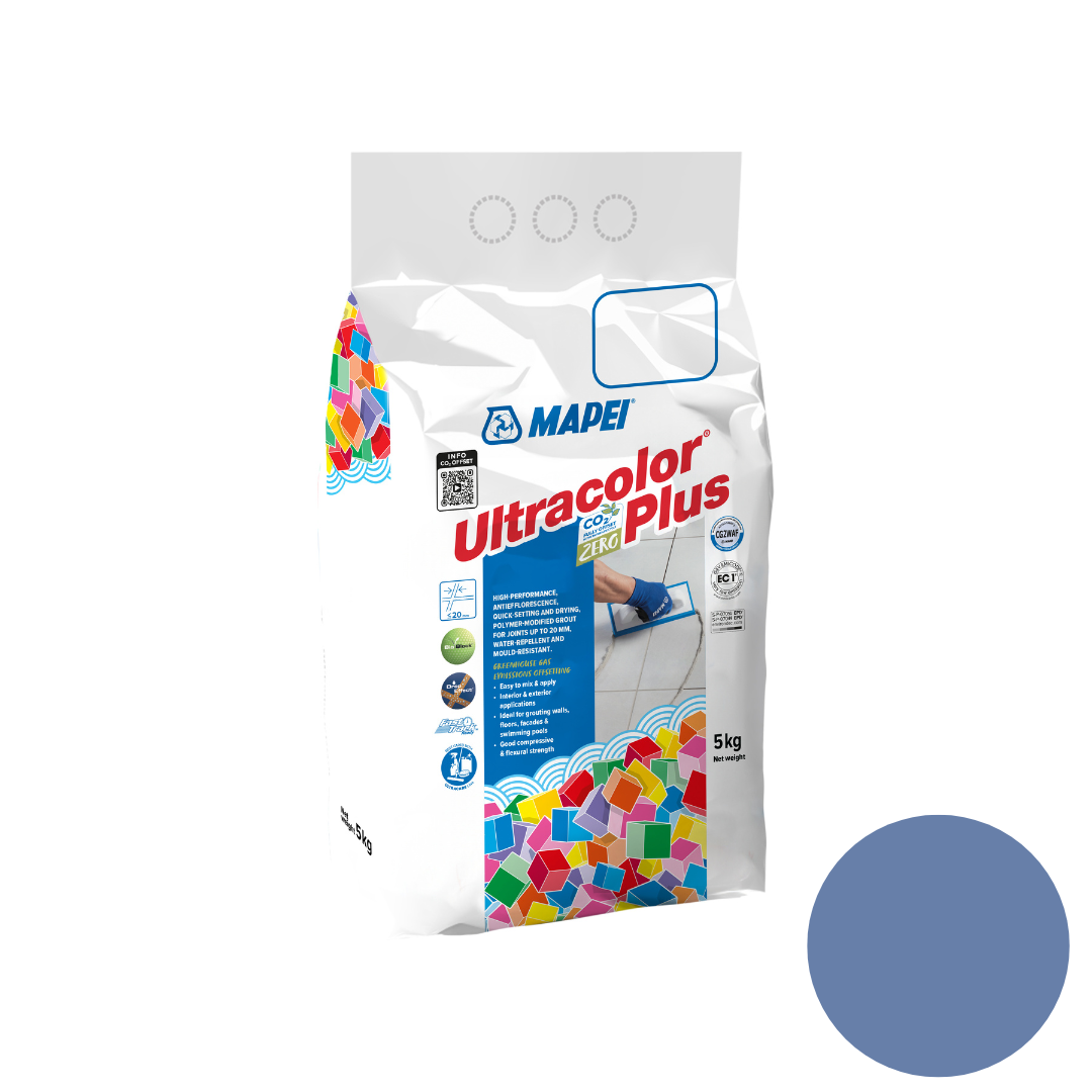 Mapei Grout Ultra Color Plus Alu 5kg | Space Blue (172) - Mapei | Tile Supplier Sydney