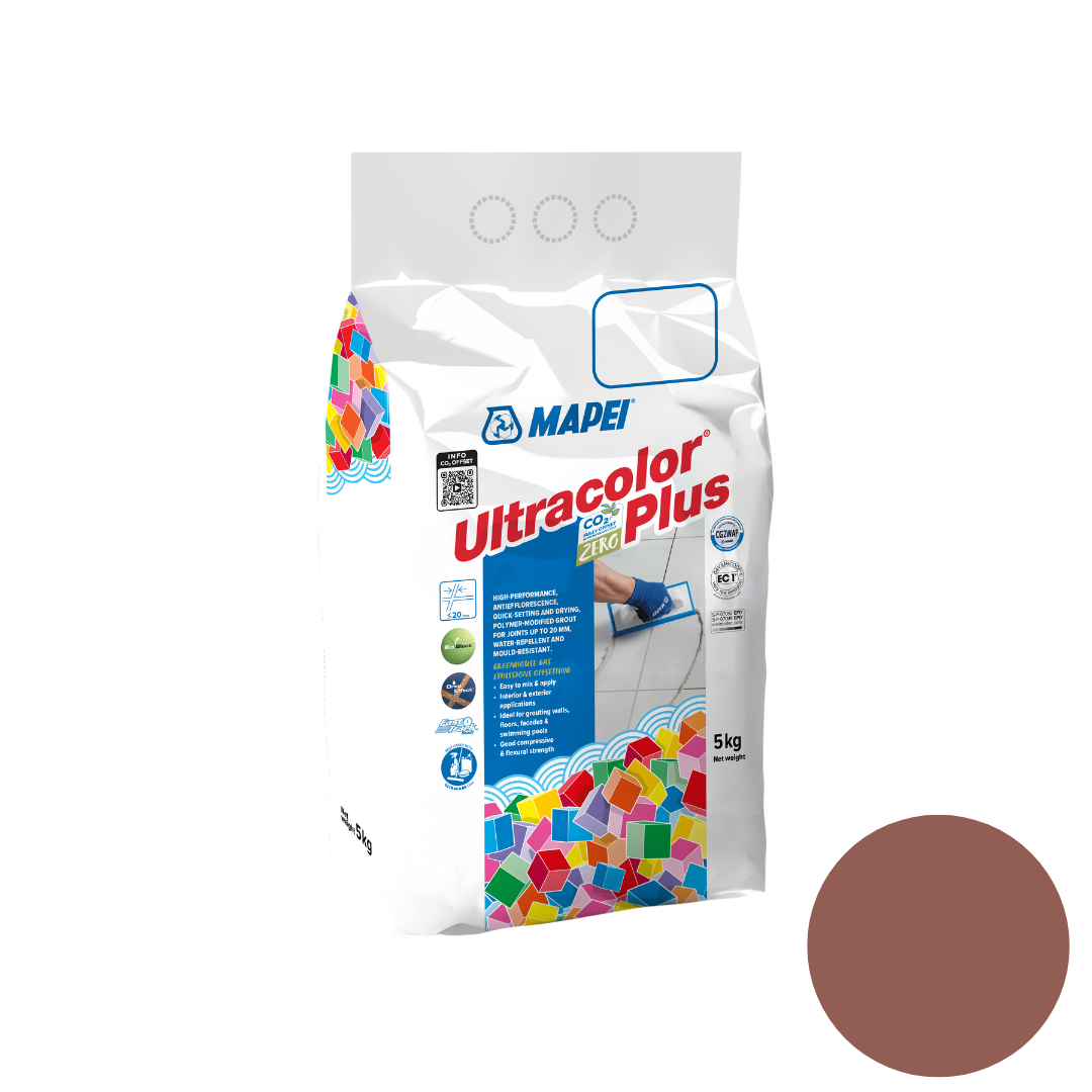 Mapei Grout Ultra Color Plus Alu 5kg | Terracotta (143) - Mapei | Tile Supplier Sydney