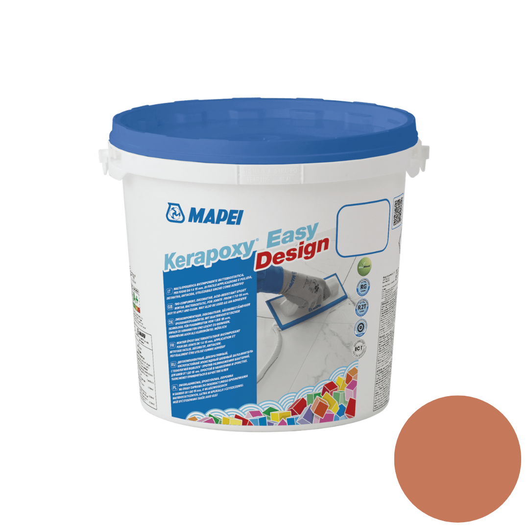 Mapei Kerapoxy Easy Design 3kg | Terra Di Siena (145) - Mapei | Tile Supplier Sydney