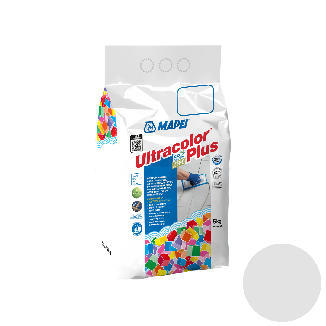 Mapei Grout Ultra Color Plus Alu 5kg | Manhattan 2000 (110) - Mapei | Tile Supplier Sydney