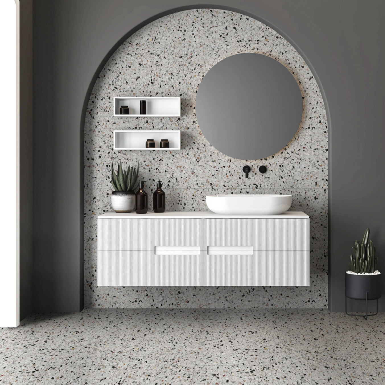 Medley White Matt Tile - Tilewave | Tile Supplier Sydney