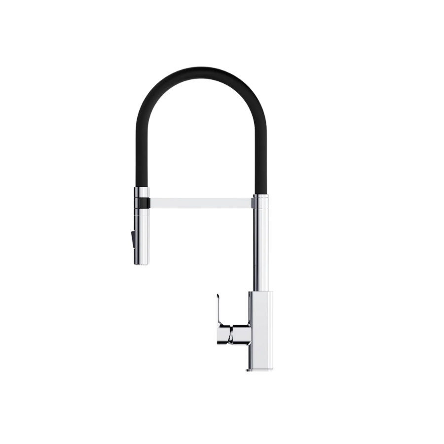 Oskar Pull Out Kitchen Mixer Chrome - Otti | Tile Supplier Sydney