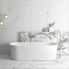 Noosa Freestanding Bath - 1700mm Matte White - Otti | Tile Supplier Sydney