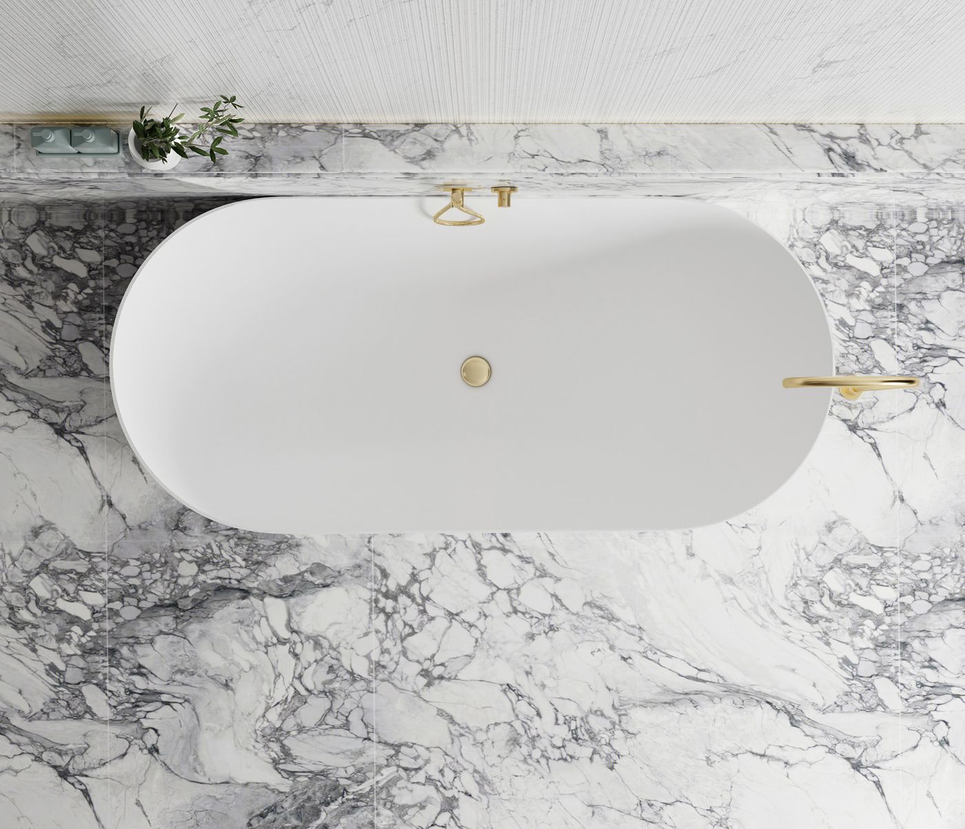 Noosa Freestanding Bath - 1500mm Matte White - Otti | Tile Supplier Sydney