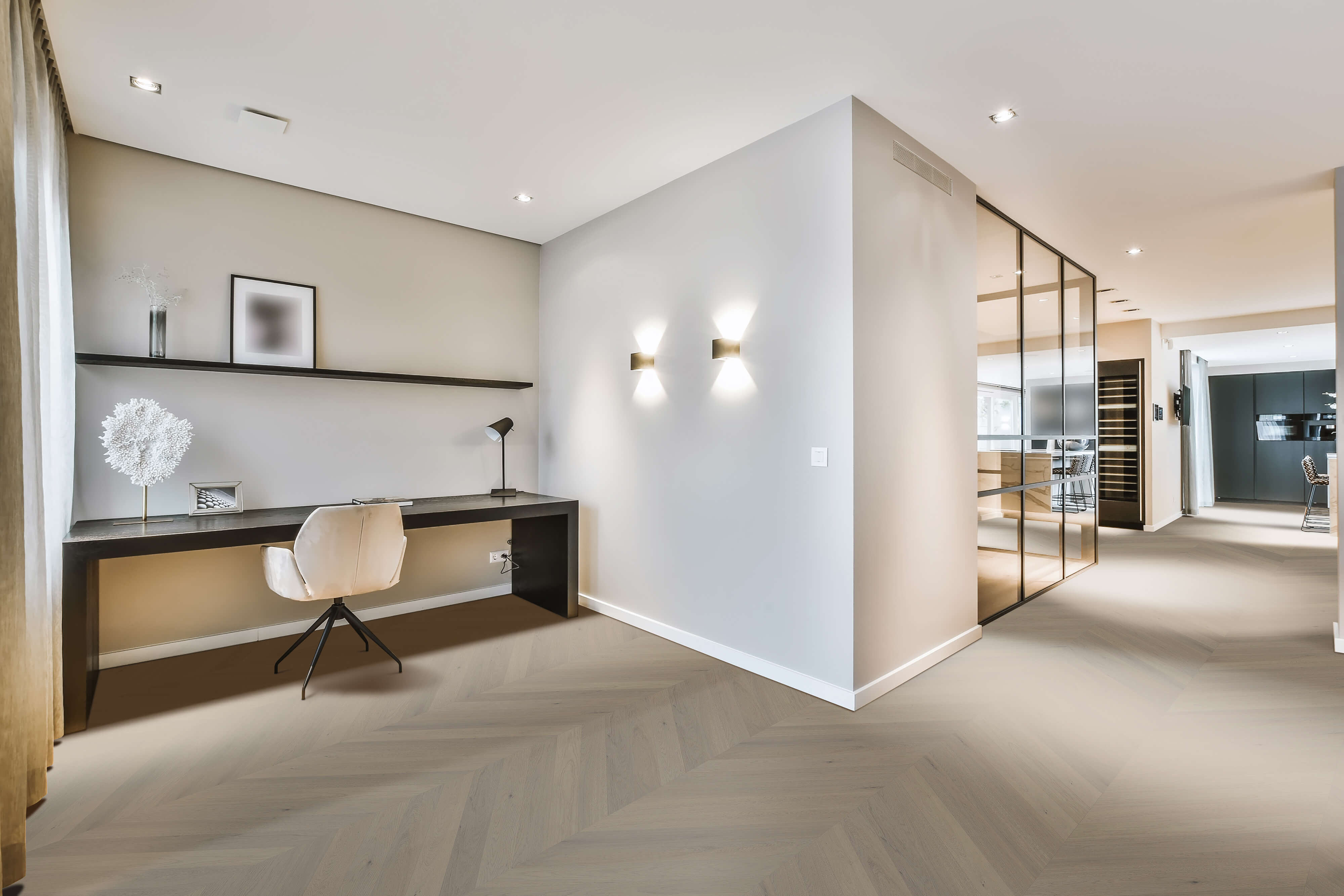 Cavallo Bianco Chevron Planks | Panania Oak - Topdeck | Tile Supplier Sydney