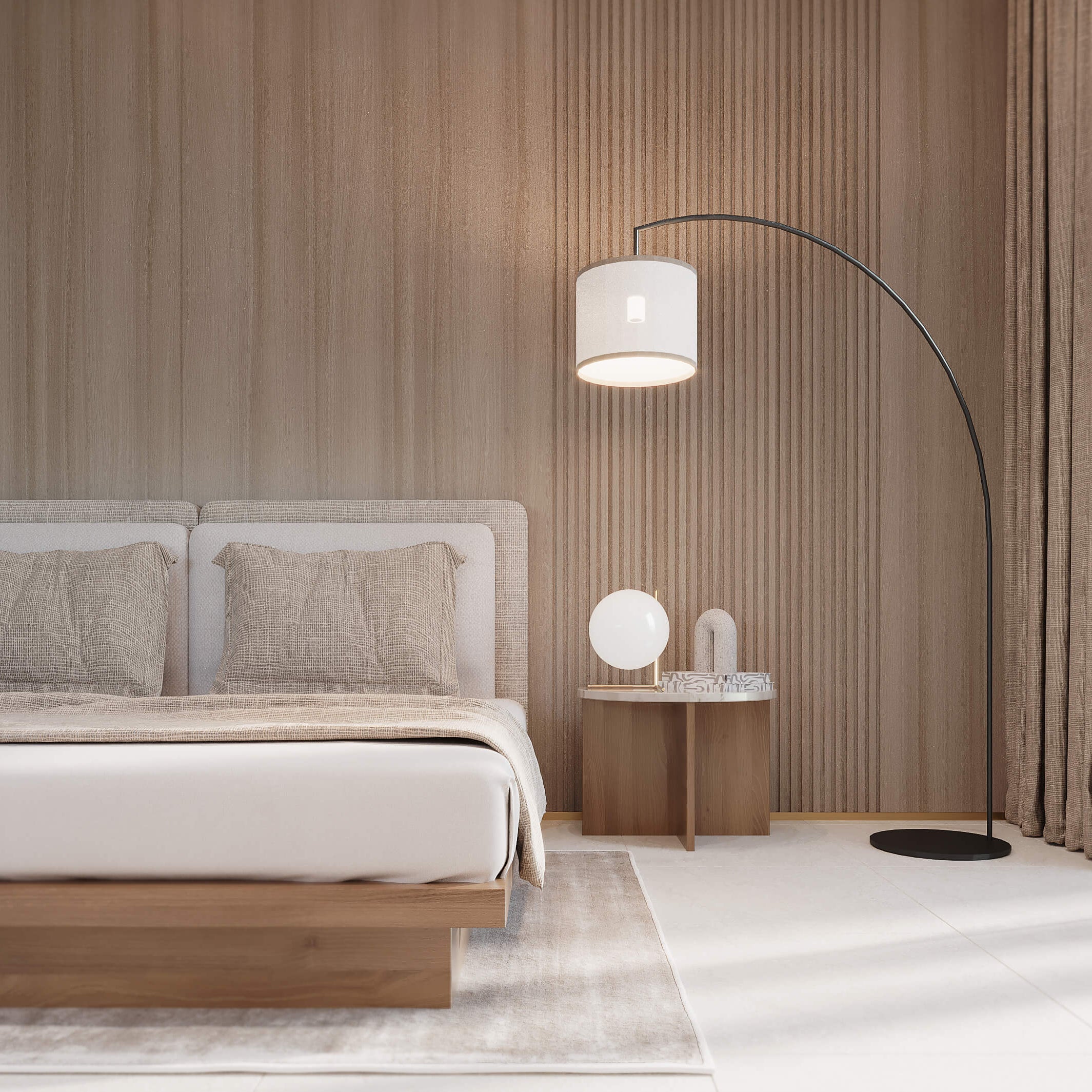 Shelby Walnut | Batten Wall Panel - Tilewave | Tile Supplier Sydney