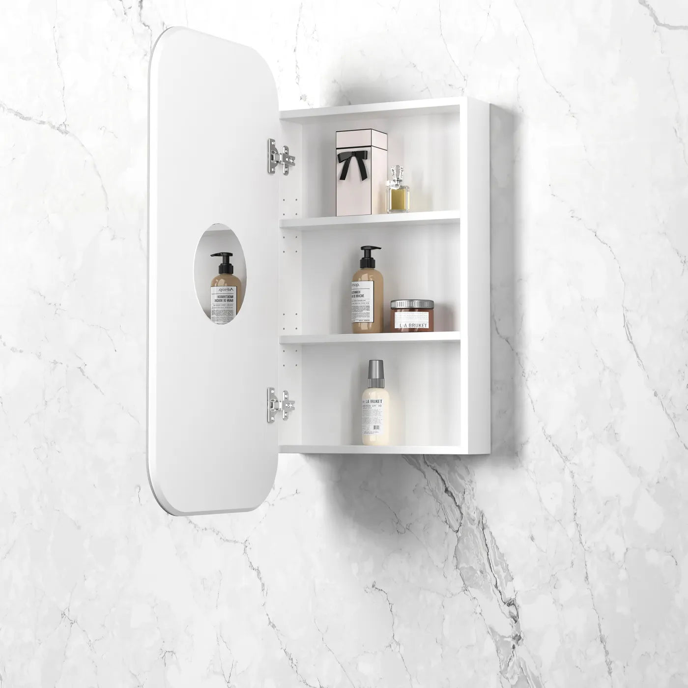Newport Shaving Cabinet | White - Otti | Tile Supplier Sydney