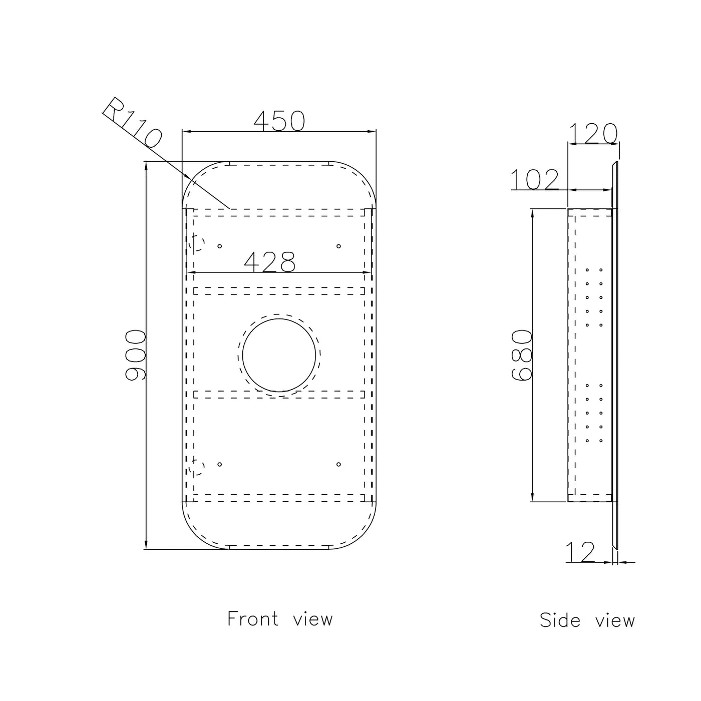 Newport Shaving Cabinet | White - Otti | Tile Supplier Sydney