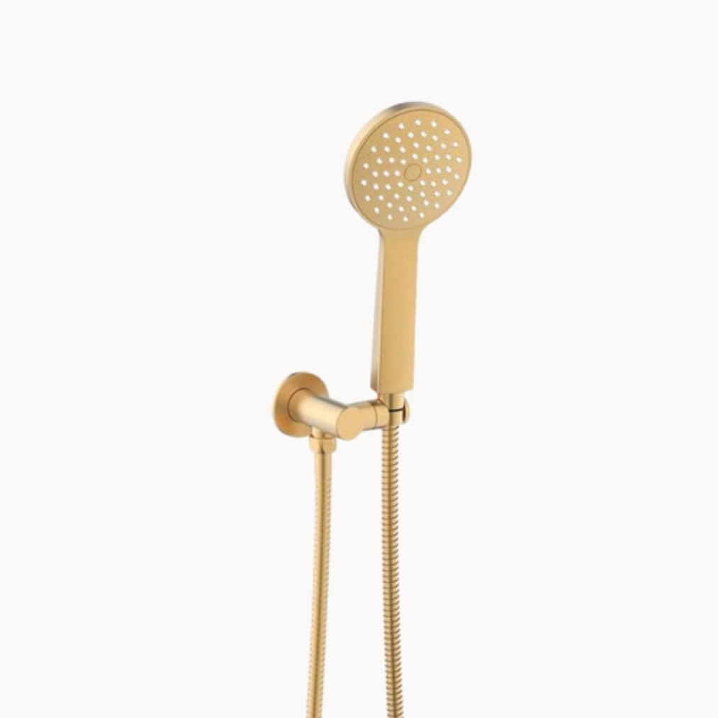 Soul Classic Hand Shower On Hook Brushed Brass - ADP | Tile Supplier Sydney