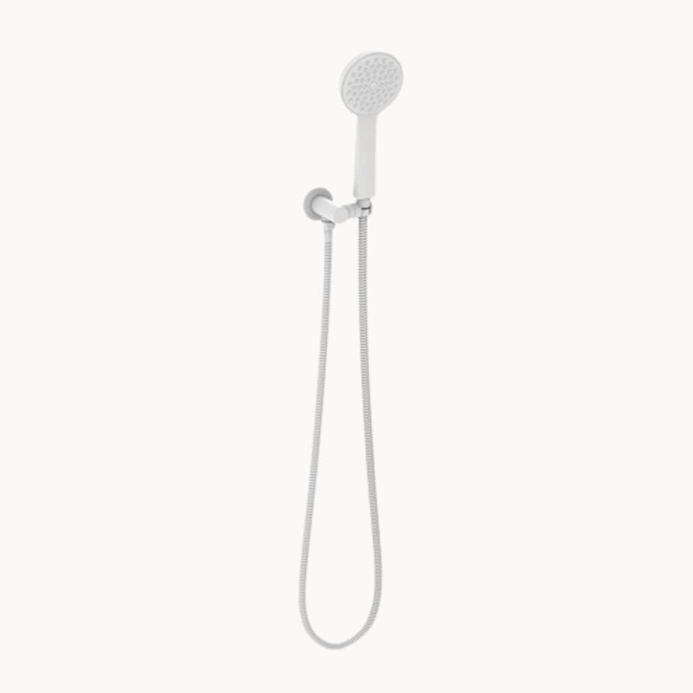 Soul Classic Hand Shower On Hook Matte White - ADP | Tile Supplier Sydney
