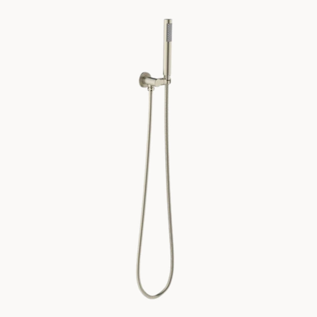 Soul Slimline Hand Shower On Hook Brushed Nickle - ADP | Tile Supplier Sydney