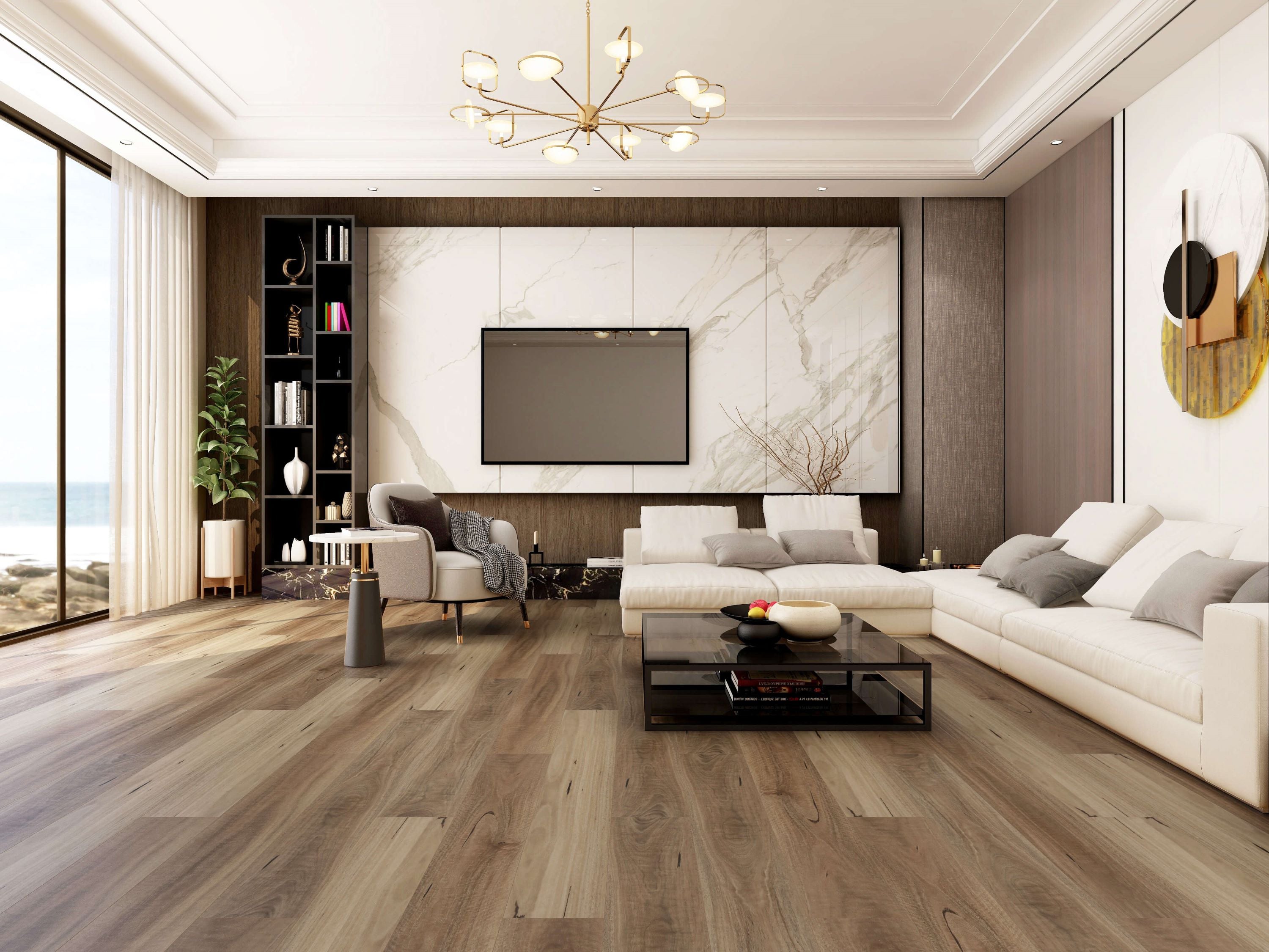 Avala Hybrid Planks 1524x183x6.5mm | Spotted Gum - Topdeck | Tile Supplier Sydney