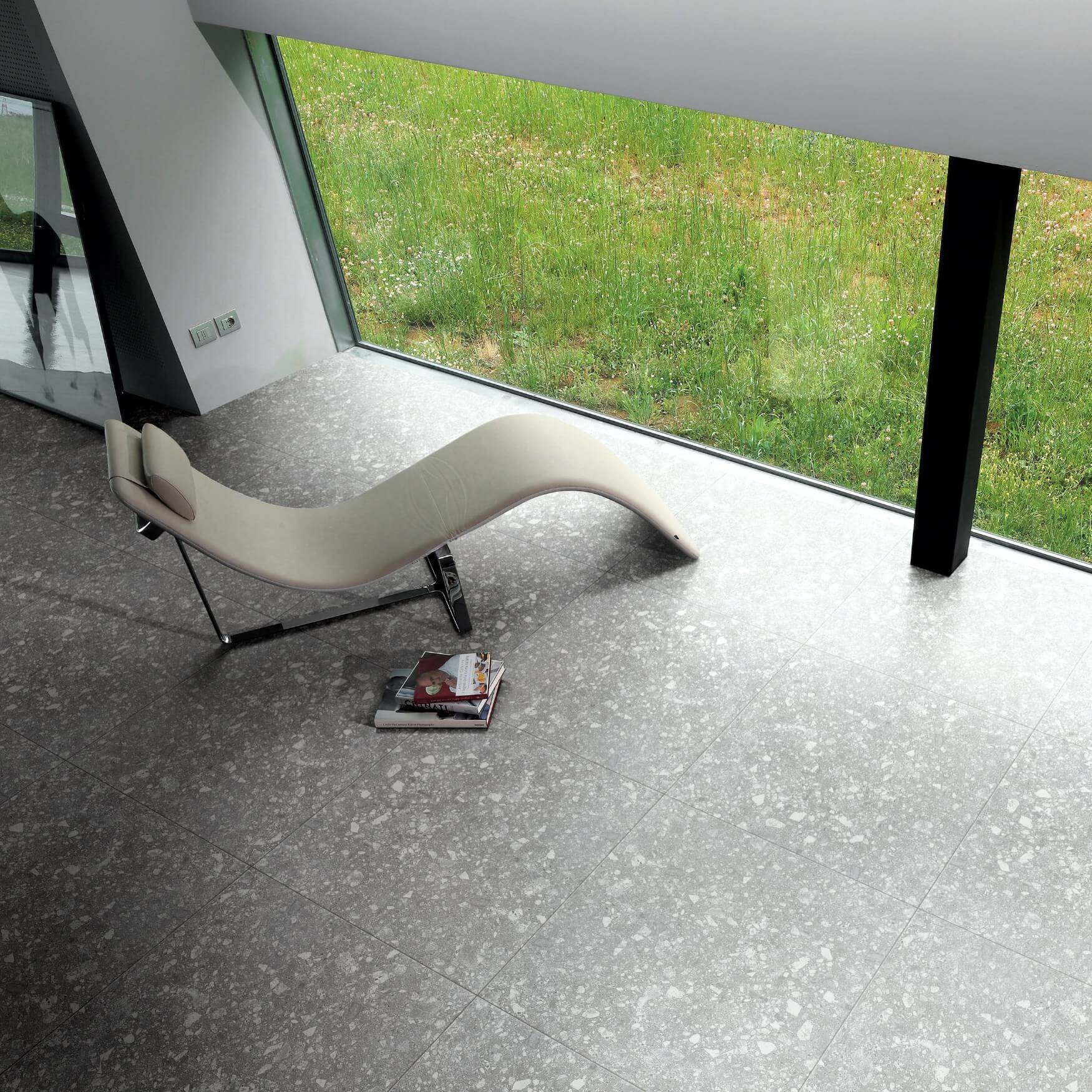 Terrazzo Mix Ash Matt Tile - Tilewave | Tile Supplier Sydney