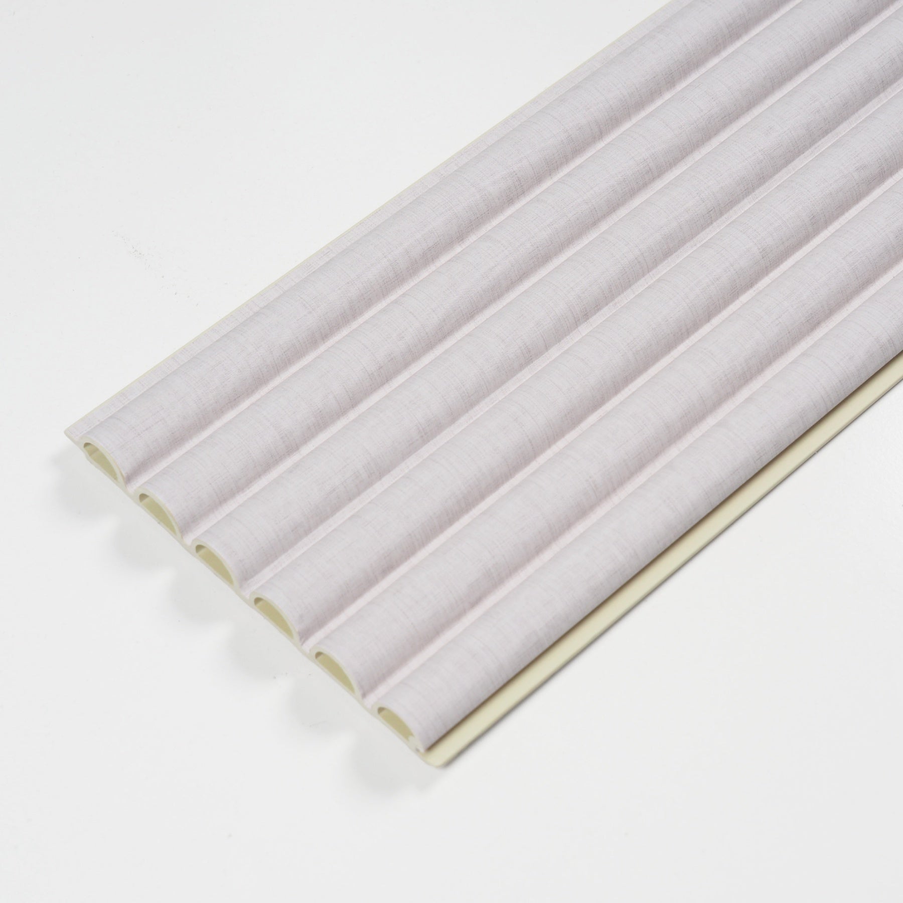 Decorative Wall Panel Half Moon Sydney - Textile Silver