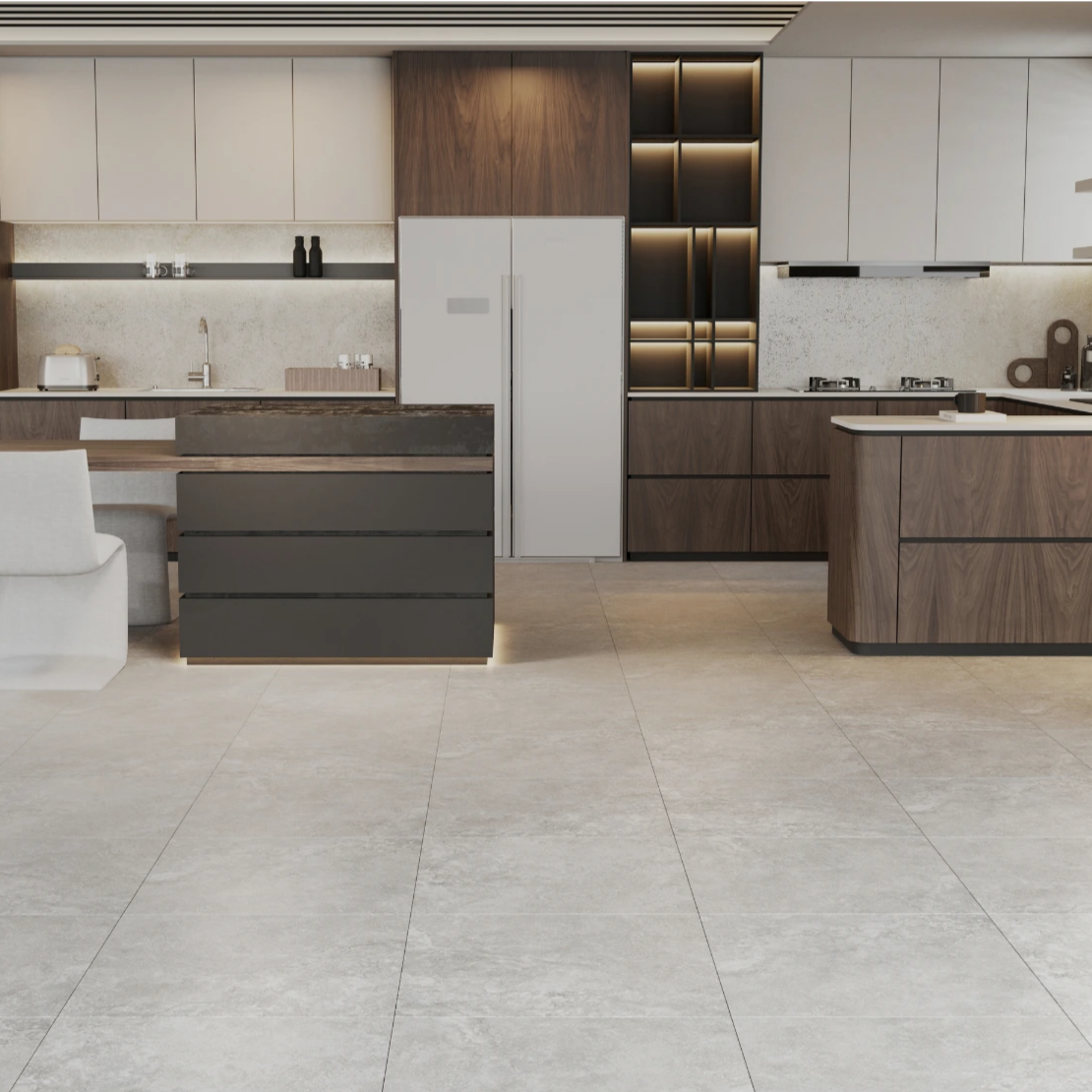 Tufa Xcut Grey Matt Tile - Tilewave | Tile Supplier Sydney