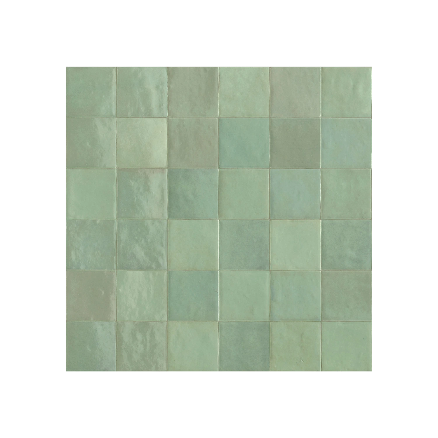 Zellige Turchese Gloss Square Tile - Tilewave | Tile Supplier Sydney