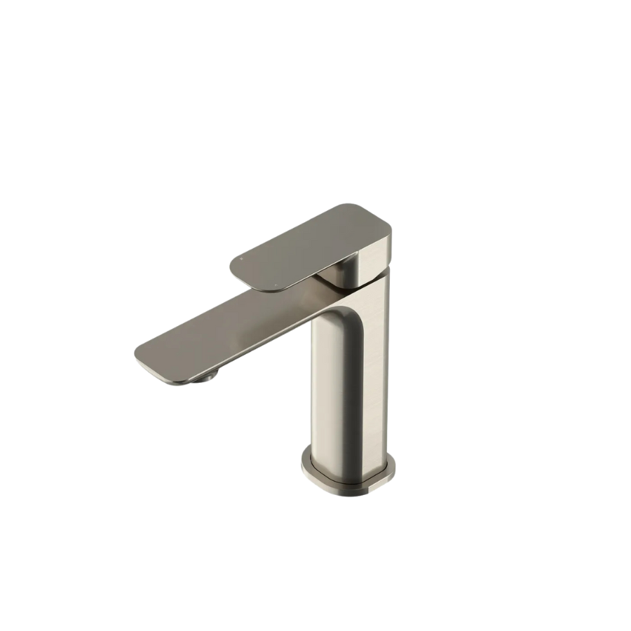 Oskar Basin Mixer Brushed Nickle - Otti | Tile Supplier Sydney