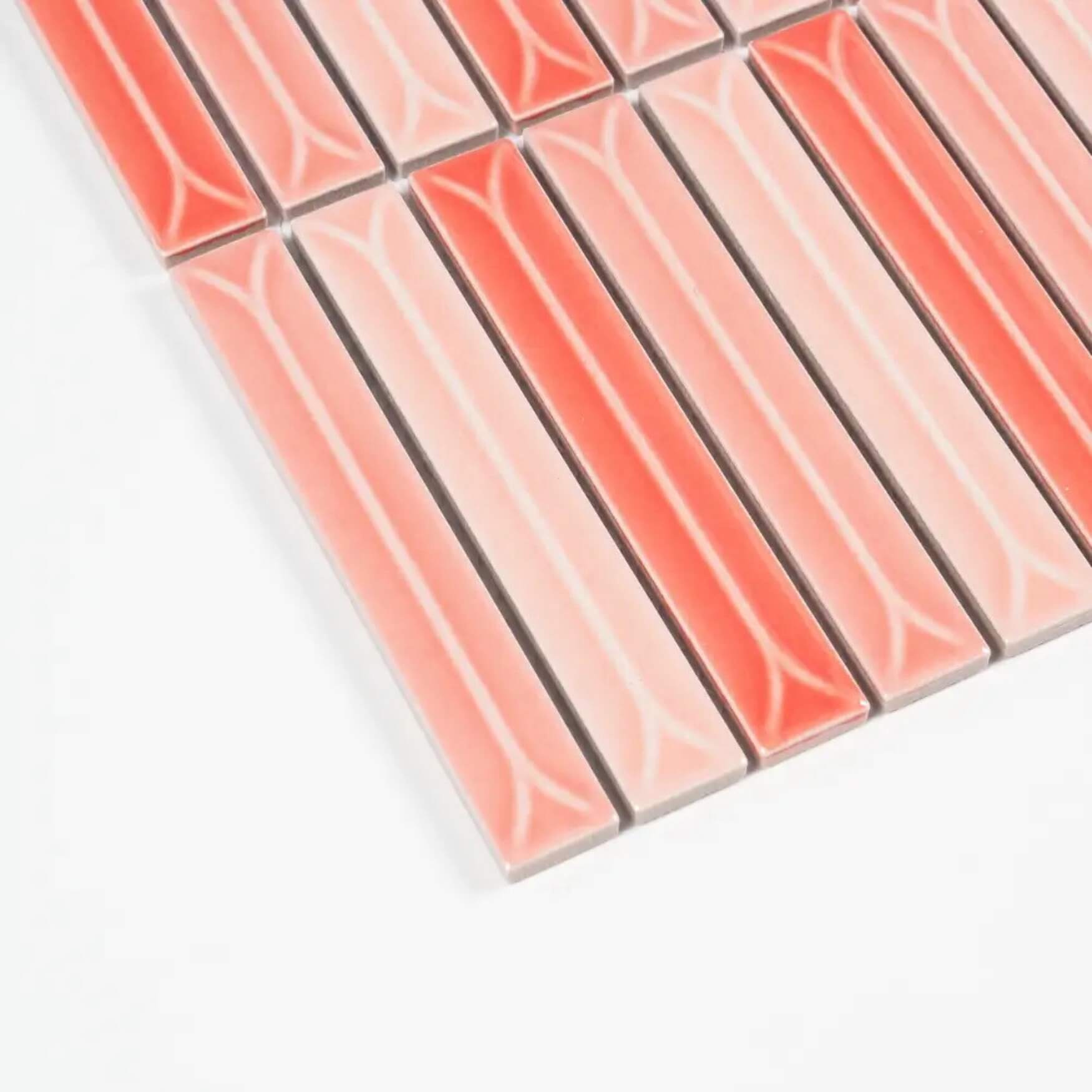 Mediterranean Kit Kat 22x145mm Coral - Tilewave | Tile Supplier Sydney