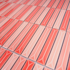 Mediterranean Kit Kat 22x145mm Coral - Tilewave | Tile Supplier Sydney