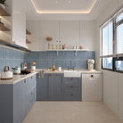 Ripple Subway Tile Cadet Blue - Tilewave | Tile Supplier Sydney