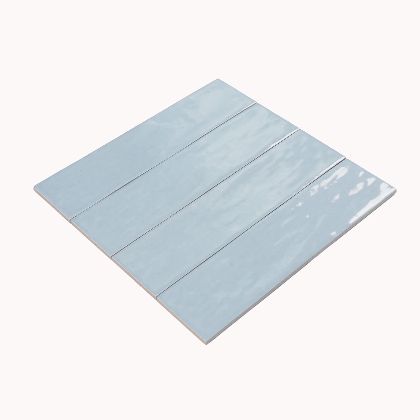 Ripple Subway Tile Sky Blue - Tilewave | Tile Supplier Sydney