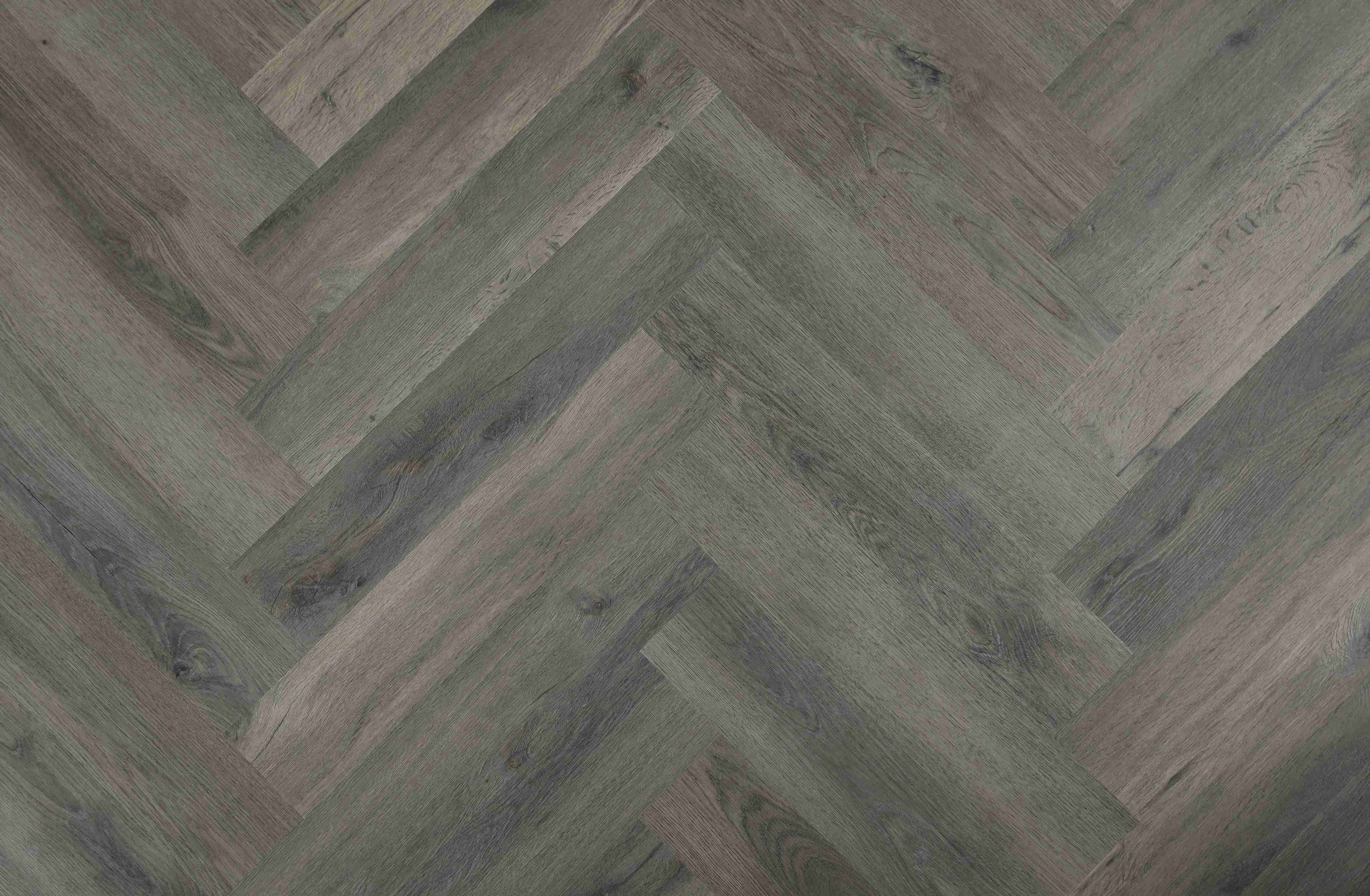 Belle Vie Herringbone Hybrid Planks | Weathered Grey Oak - Topdeck | Tile Supplier Sydney