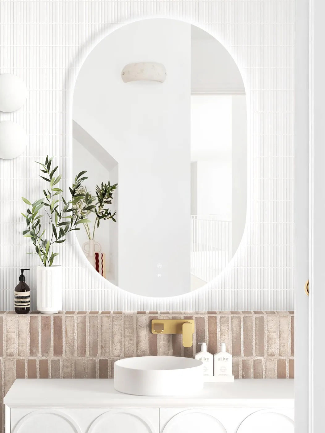 Noosa LED Mirror | Frameless - Otti | Tile Supplier Sydney