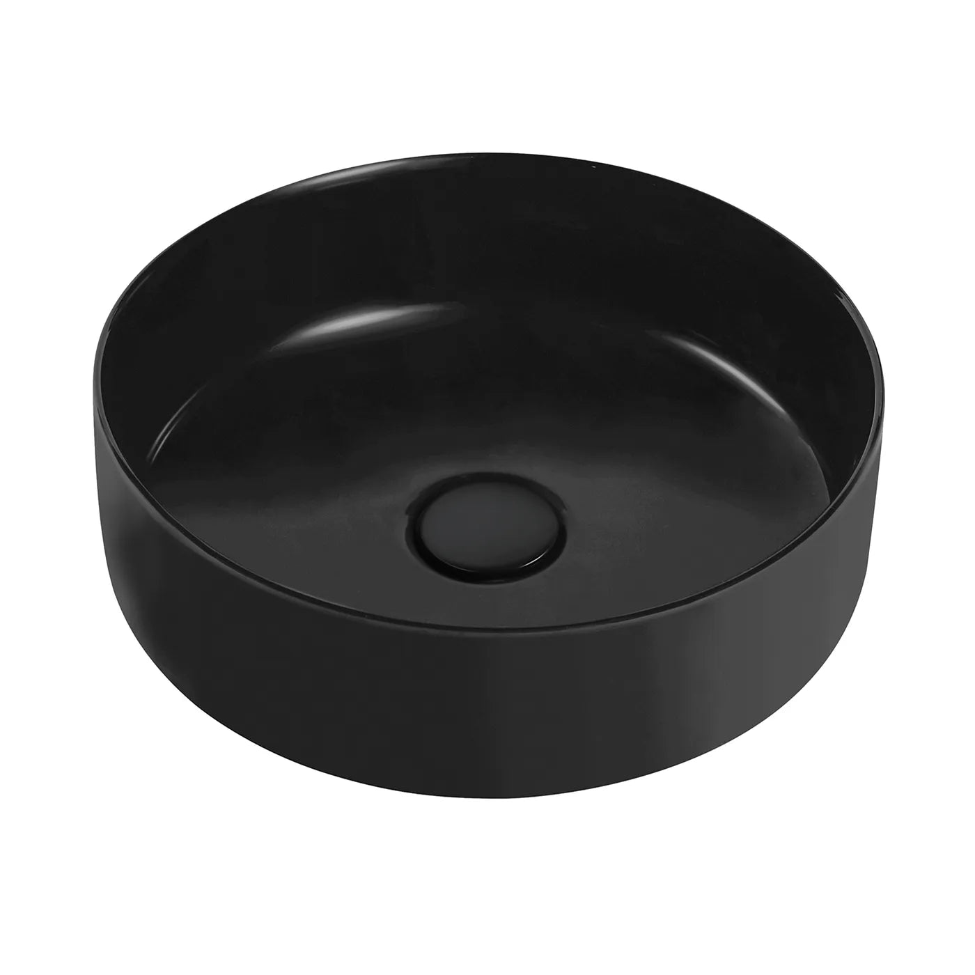 Artis 88 Above Counter Round Basin | Matte Black - Otti | Tile Supplier Sydney