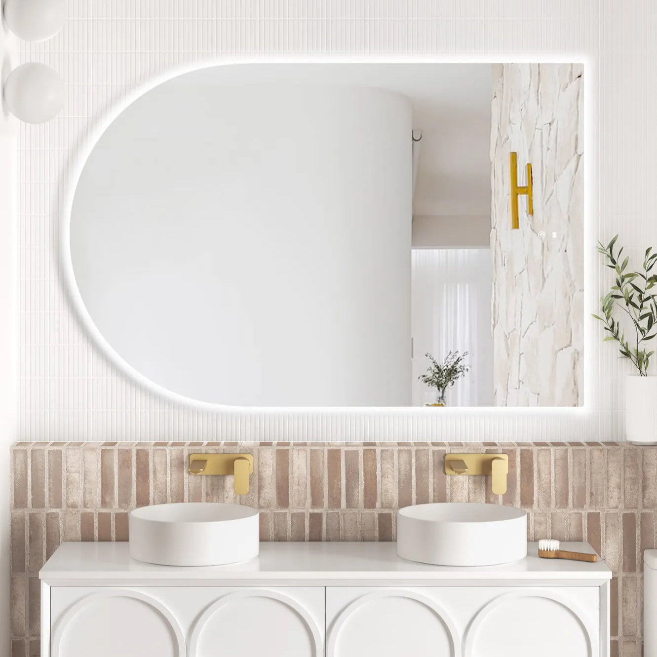 Archie LED Mirror | Frameless - Otti | Tile Supplier Sydney